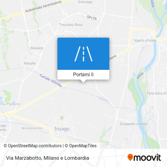 Mappa Via Marzabotto
