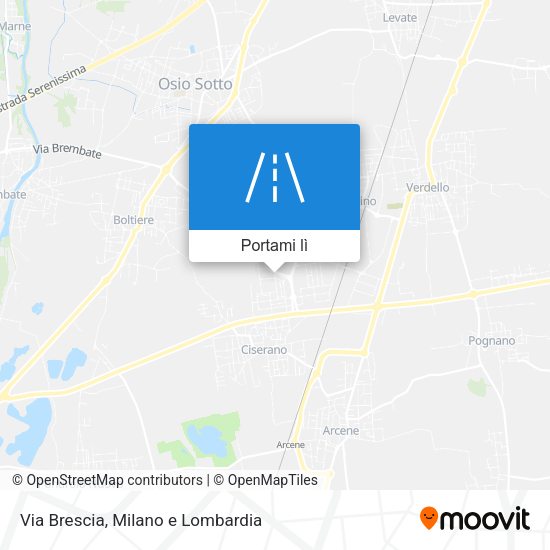 Mappa Via Brescia