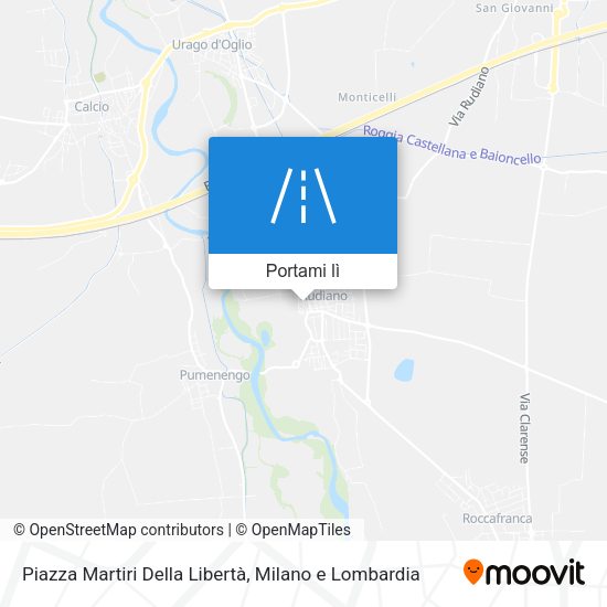 Mappa Piazza Martiri Della Libertà