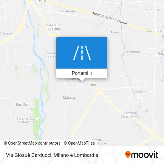 Mappa Via Giosuè Carducci