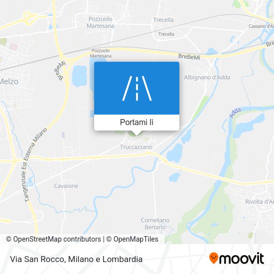 Mappa Via San Rocco