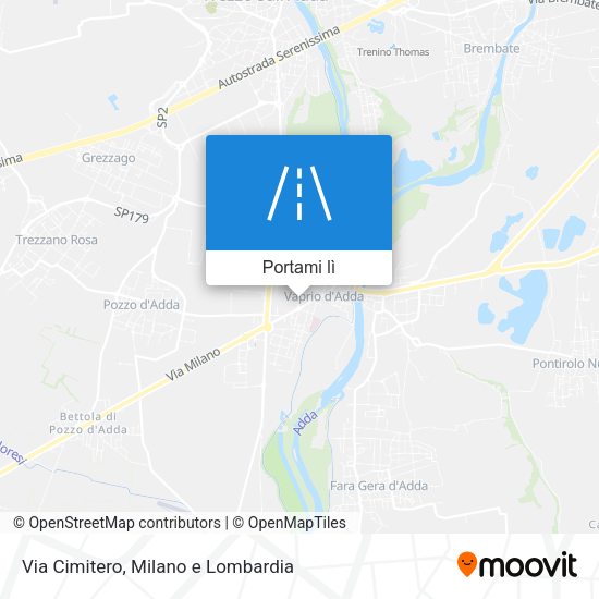 Mappa Via Cimitero