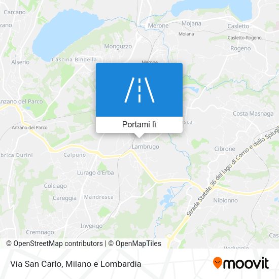 Mappa Via San Carlo