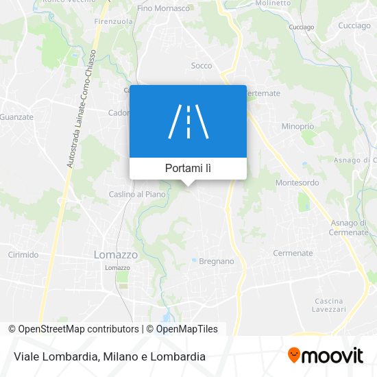 Mappa Viale Lombardia
