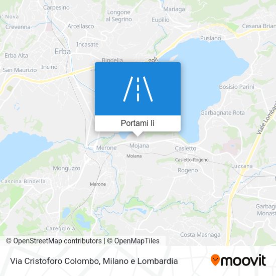 Mappa Via Cristoforo Colombo