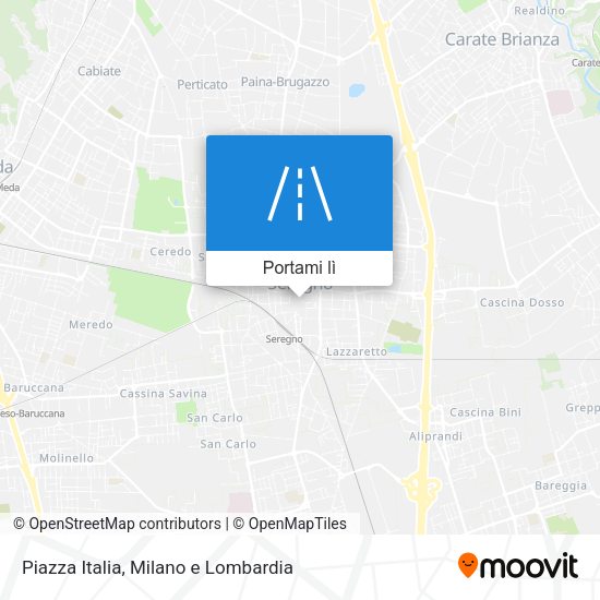 Mappa Piazza Italia