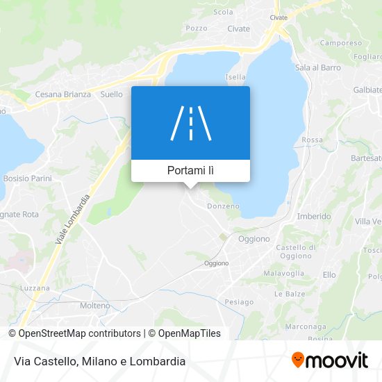 Mappa Via Castello