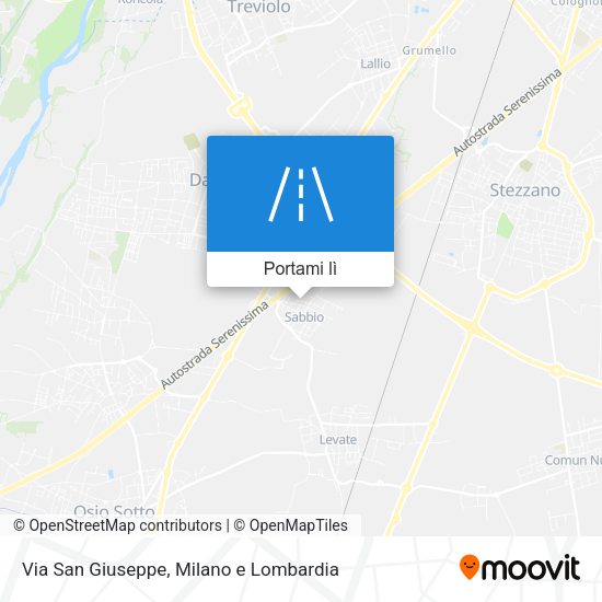 Mappa Via San Giuseppe