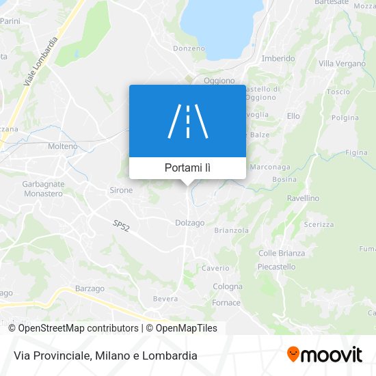 Mappa Via Provinciale
