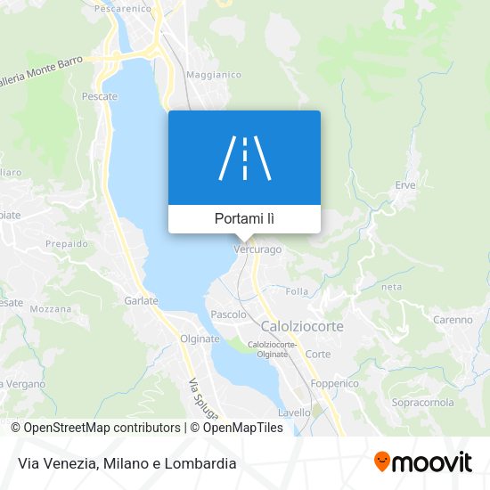 Mappa Via Venezia