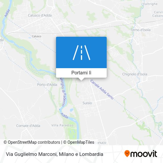 Mappa Via Guglielmo Marconi
