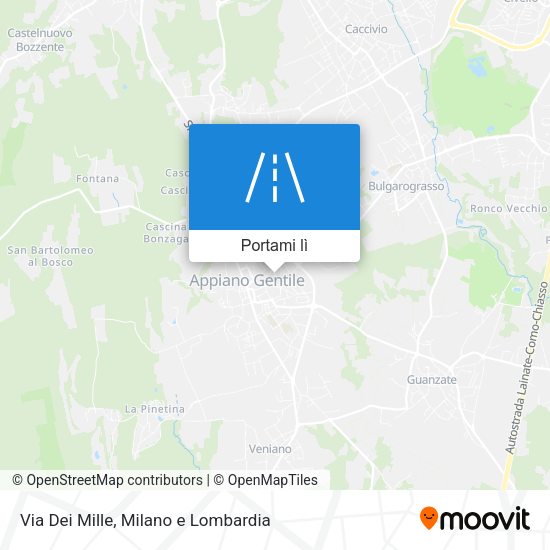 Mappa Via Dei Mille