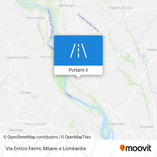 Mappa Via Enrico Fermi