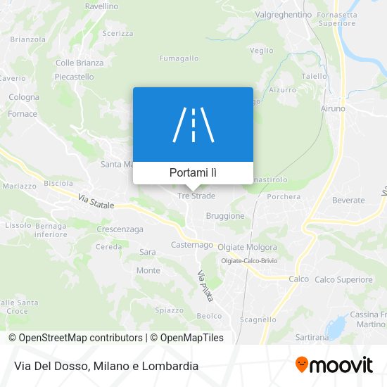 Mappa Via Del Dosso