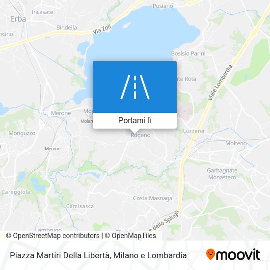 Mappa Piazza Martiri Della Libertà