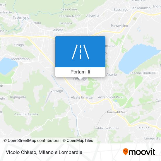Mappa Vicolo Chiuso