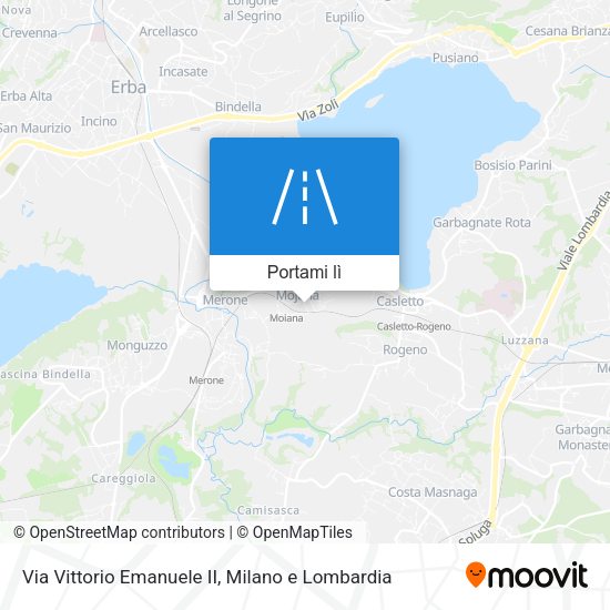 Mappa Via Vittorio Emanuele II
