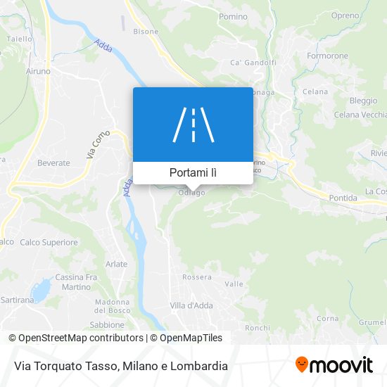 Mappa Via Torquato Tasso