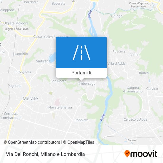 Mappa Via Dei Ronchi