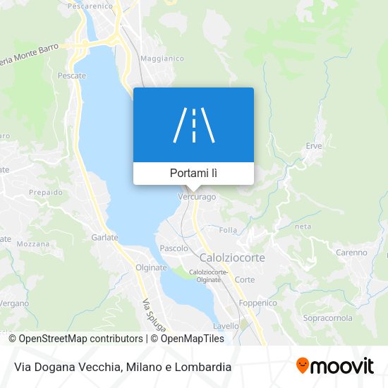 Mappa Via Dogana Vecchia