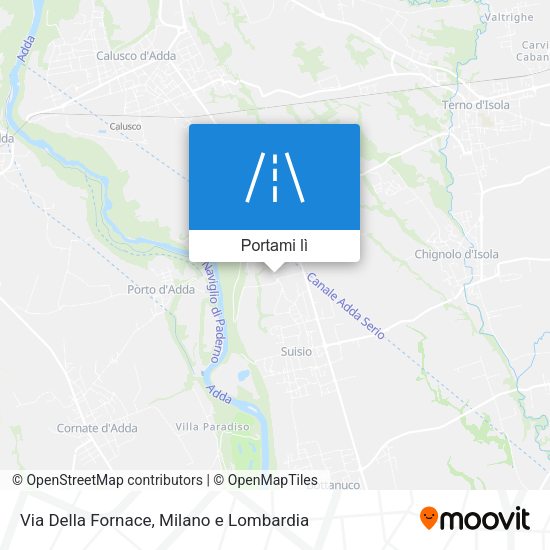 Mappa Via Della Fornace