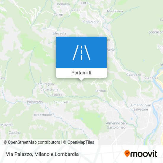 Mappa Via Palazzo