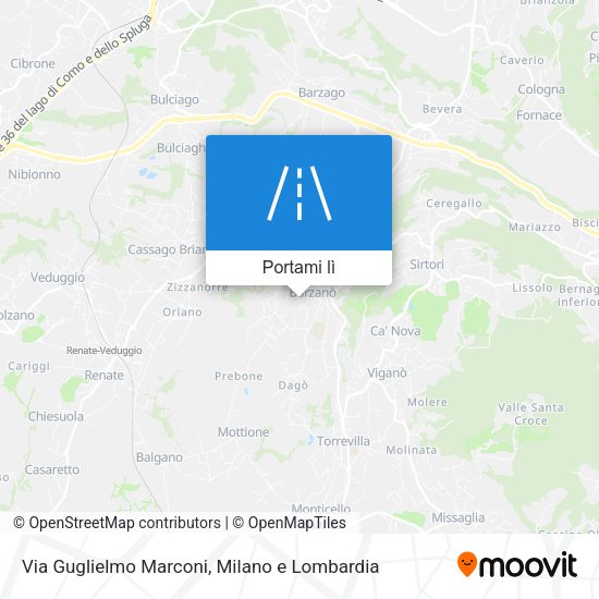 Mappa Via Guglielmo Marconi