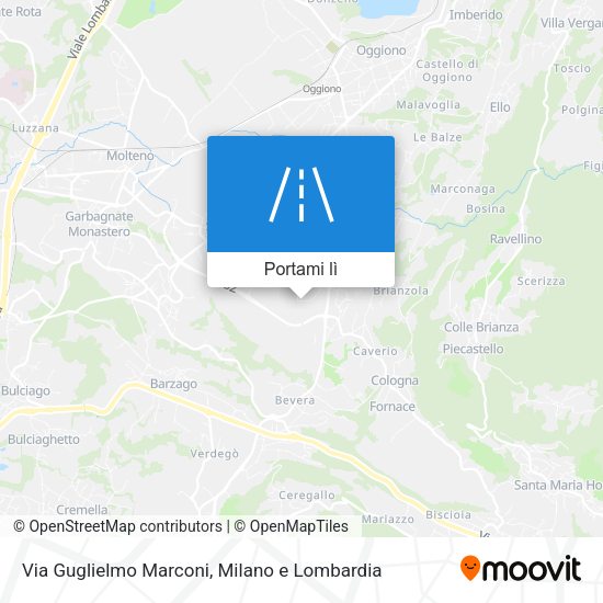 Mappa Via Guglielmo Marconi