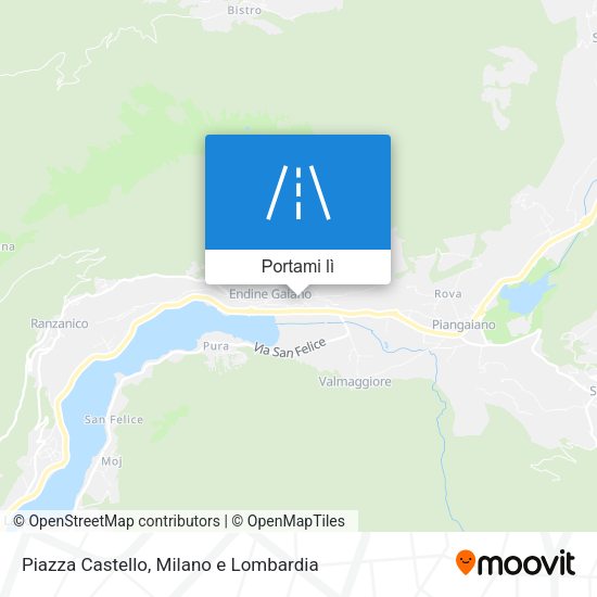 Mappa Piazza Castello