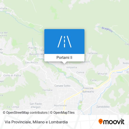 Mappa Via Provinciale