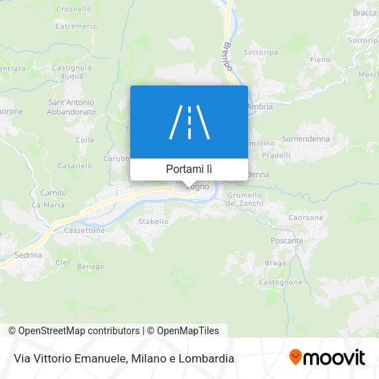 Mappa Via Vittorio Emanuele