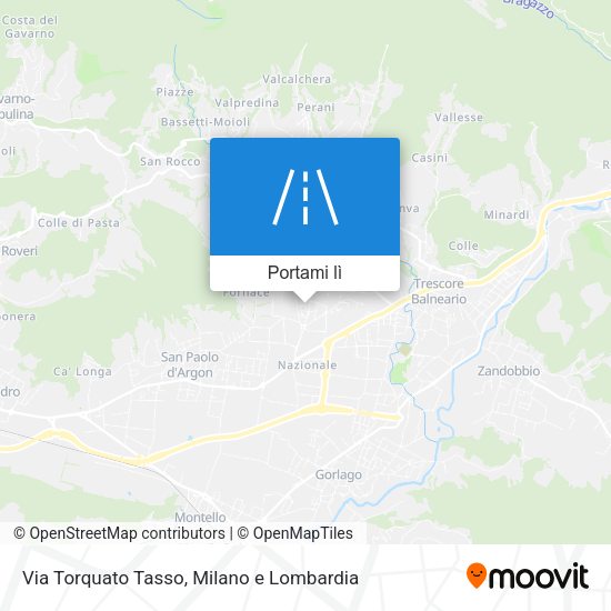 Mappa Via Torquato Tasso