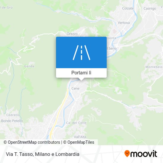 Mappa Via T. Tasso