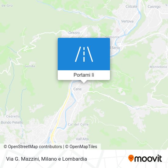 Mappa Via G. Mazzini