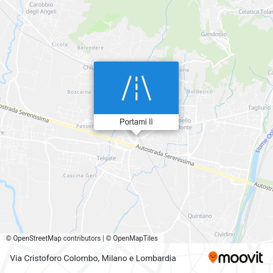Mappa Via Cristoforo Colombo