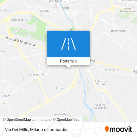 Mappa Via Dei Mille