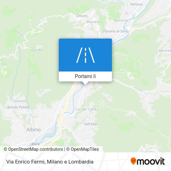 Mappa Via Enrico Fermi