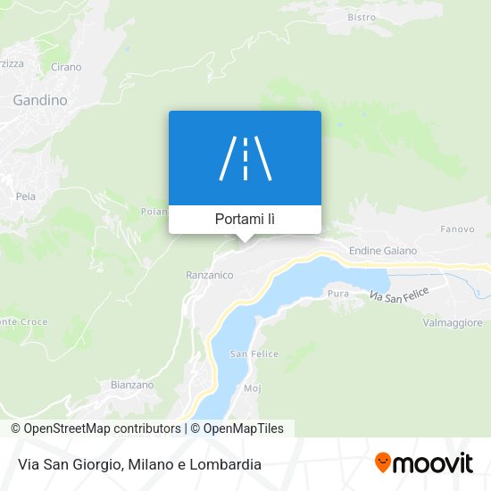 Mappa Via San Giorgio