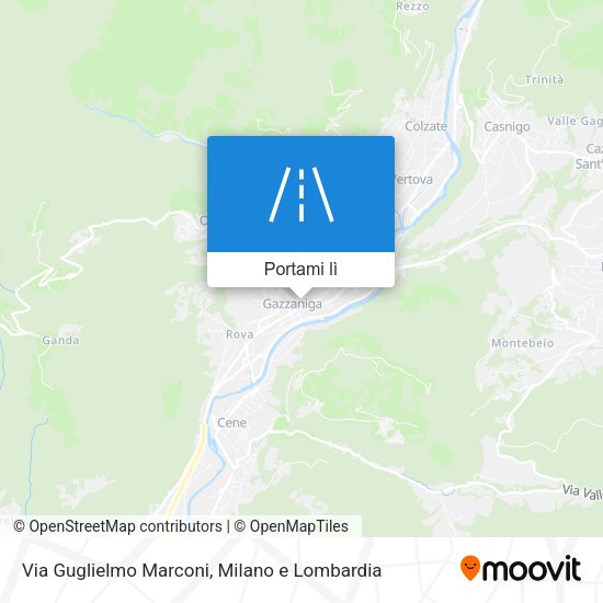 Mappa Via Guglielmo Marconi
