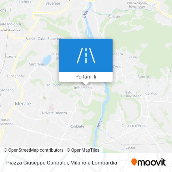 Mappa Piazza Giuseppe Garibaldi