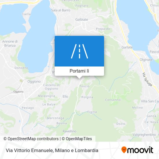 Mappa Via Vittorio Emanuele