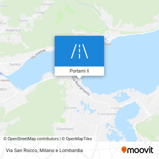 Mappa Via San Rocco