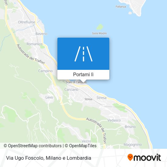 Mappa Via Ugo Foscolo