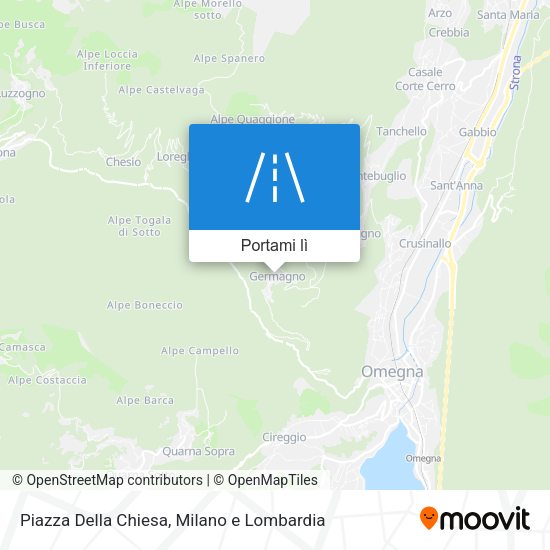 Mappa Piazza Della Chiesa