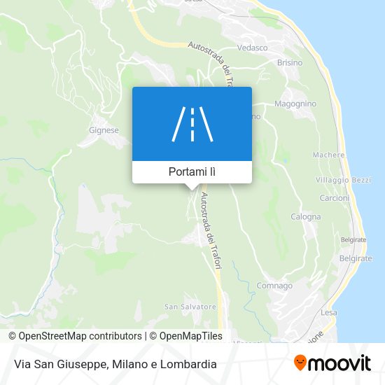 Mappa Via San Giuseppe