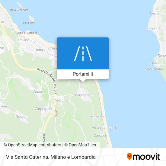 Mappa Via Santa Caterina