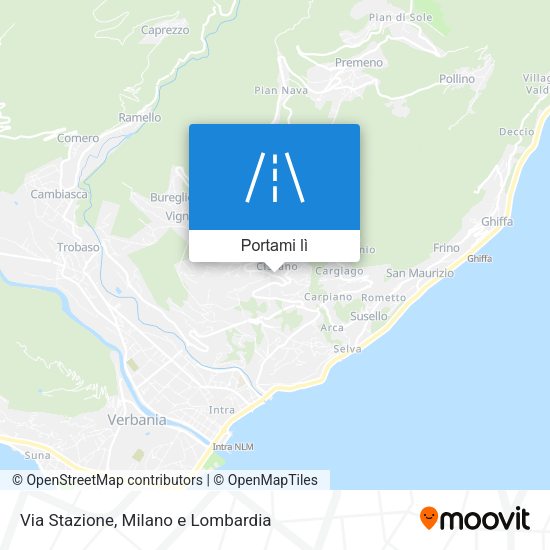 Mappa Via Stazione