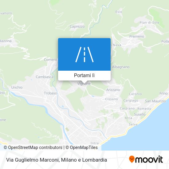 Mappa Via Guglielmo Marconi