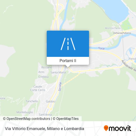 Mappa Via Vittorio Emanuele