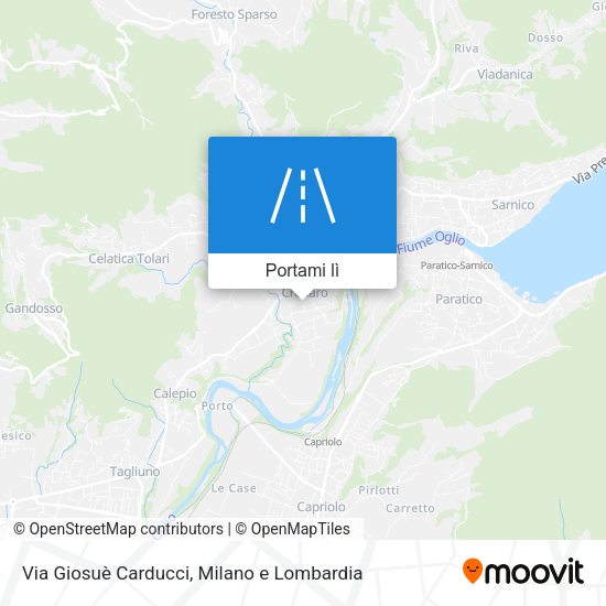 Mappa Via Giosuè Carducci